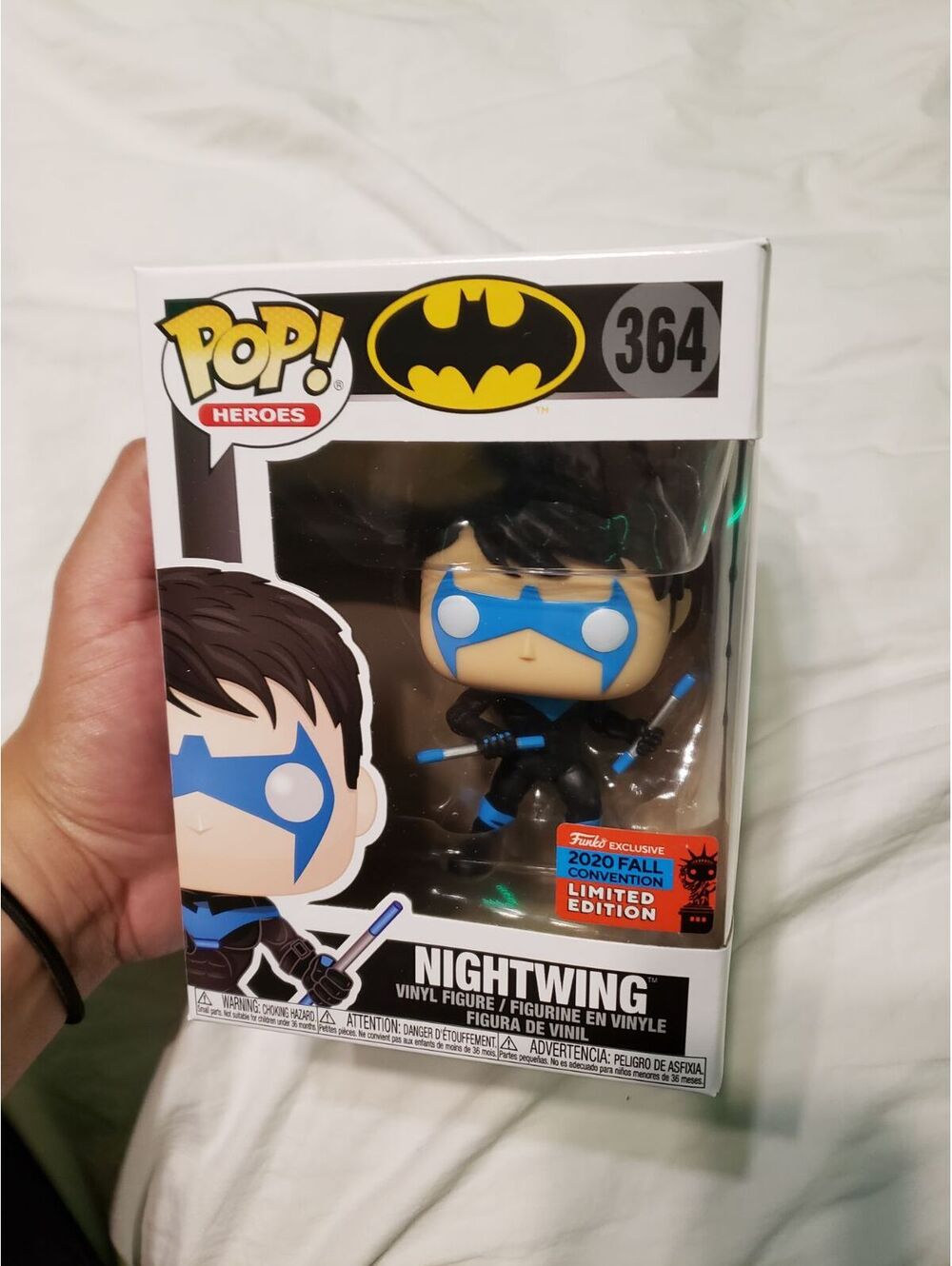 Funko Pop nightwing 364 fall convention